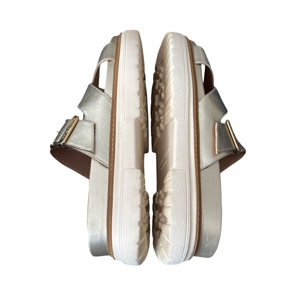 Cole Haan Fraya Slide Soft Gold Leather. 9B - Picture 9 of 12